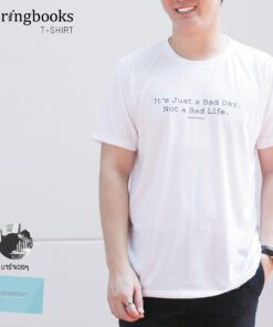เสื้อยืด Springbooks ลาย บาร์จเฉย ๆ Freesize ชาย
