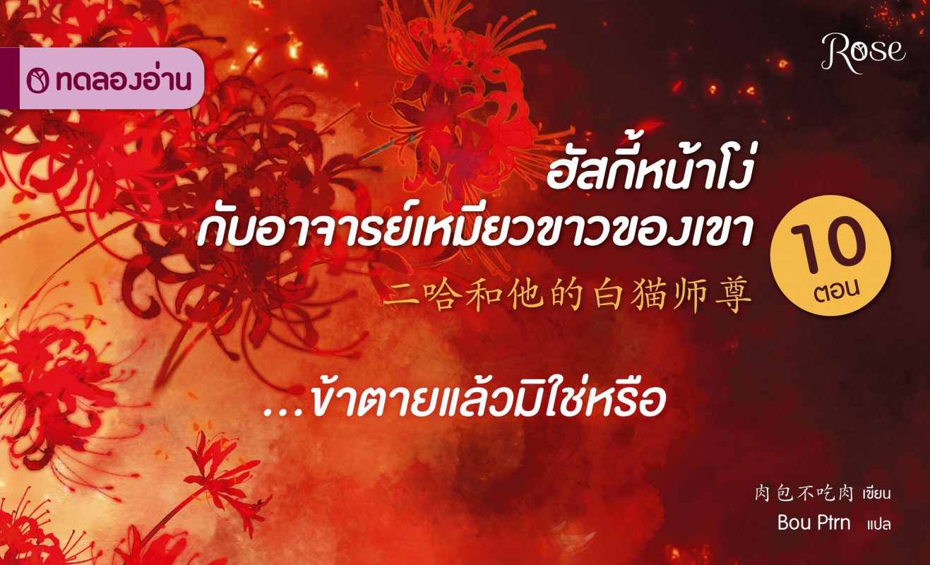 ฮัสกี้หน้าโง่กับอาจารย์เหมียวขาวของเขา ปกเว็บ2